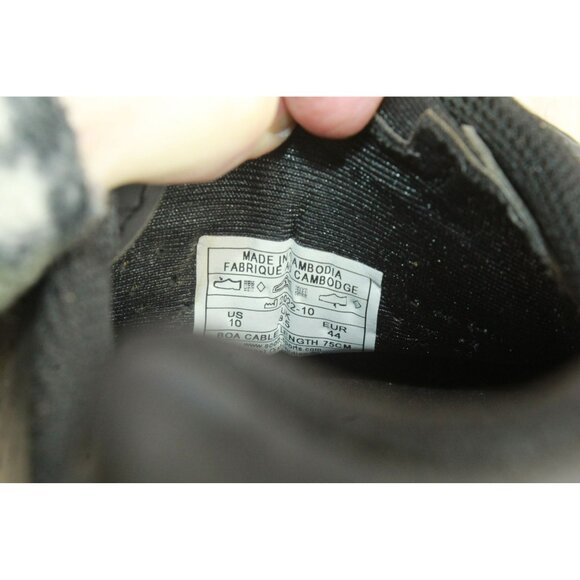Scott Lightweight Black Leather Adjustable Boa Lace Cycling Shoes Size 10 - Picture 8 of 9